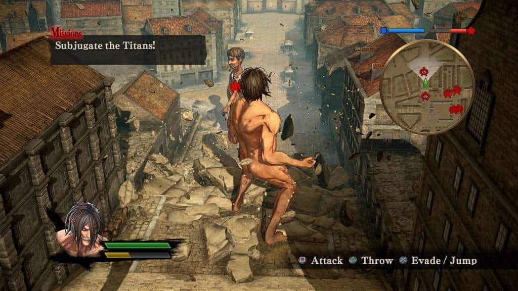 Attack on Titan Wings of Freedom Screenshots PS4 E3 2016 (3)