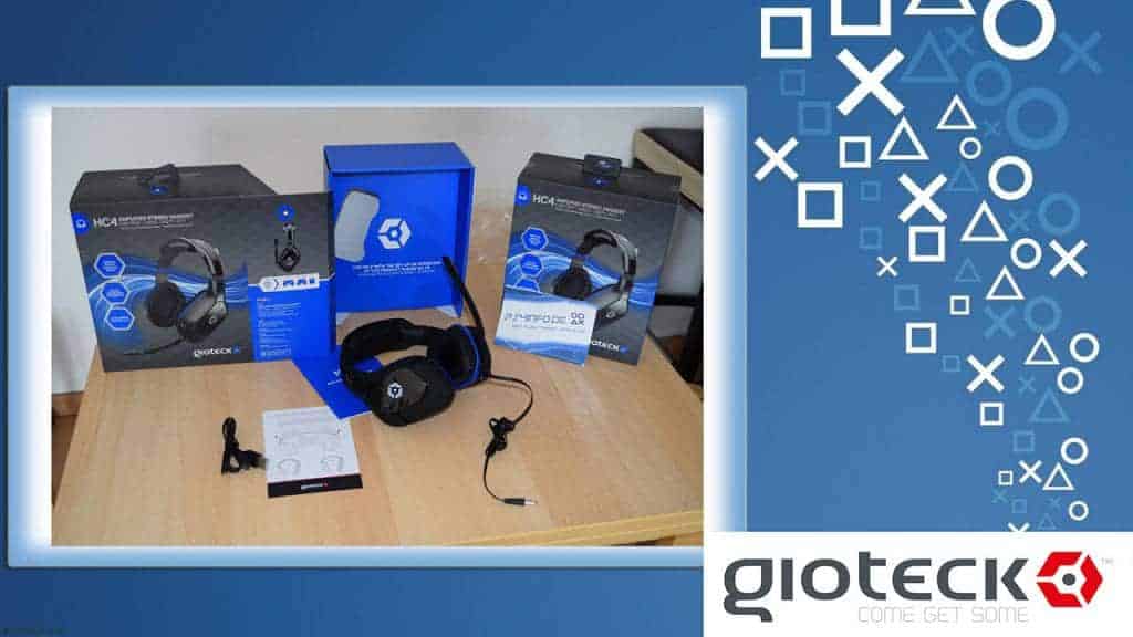 Gioteck HC2 Wired Stereo Headset - Unboxing - PS4