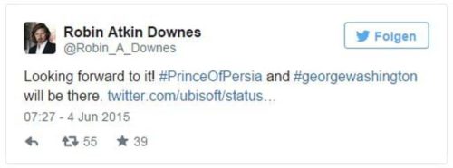 Prince of Persia Tweet