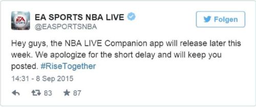 NBA Live 16 Twitter