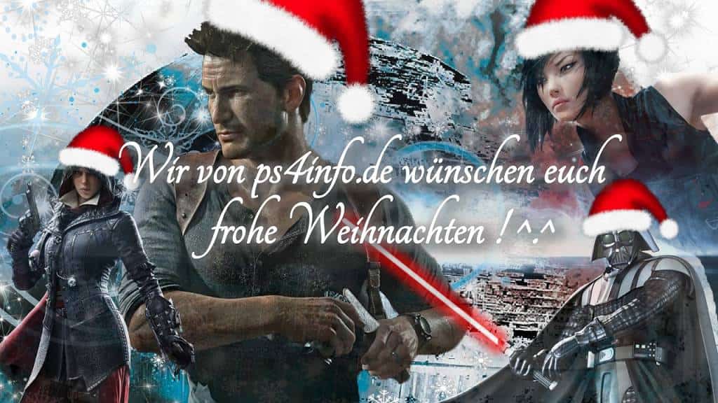 ps4info.de wünscht Frohe Weihnachten 2016