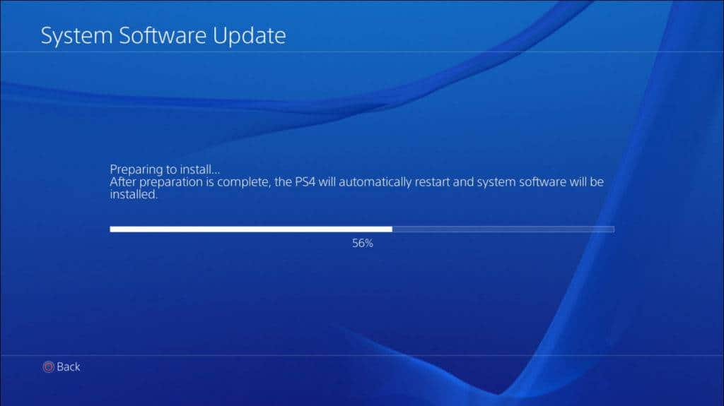 Sony PlayStation 4 Update