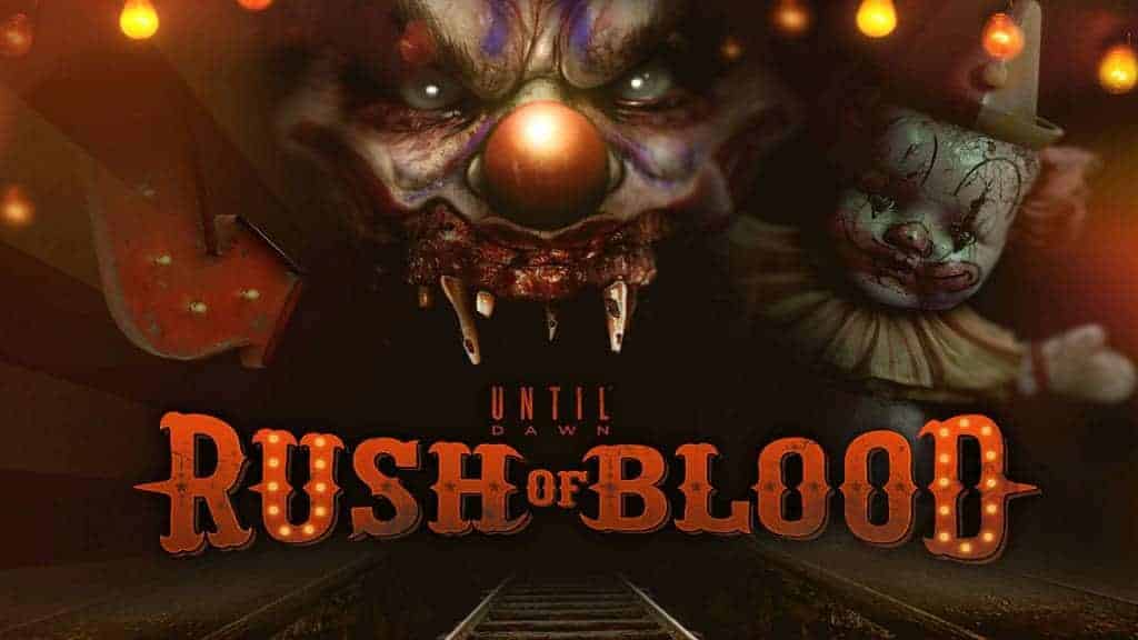Until Dawn Rush of Blood - PS VR 2016