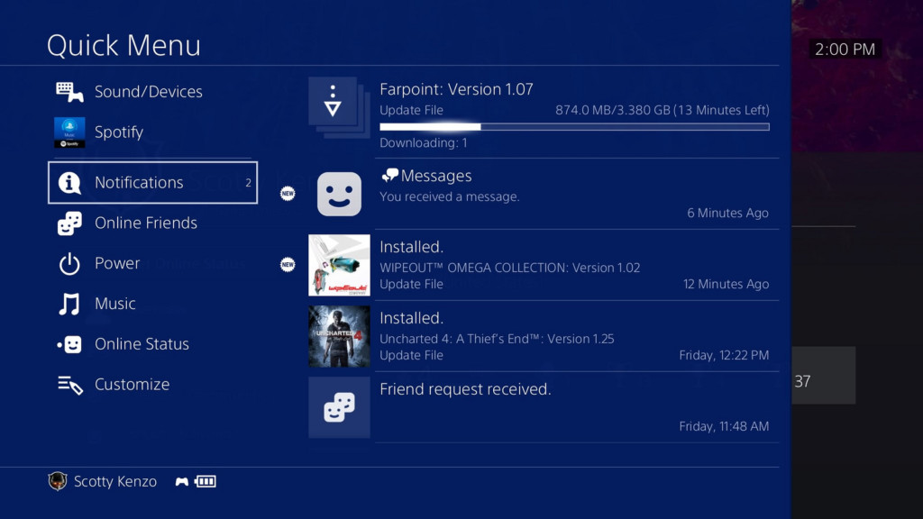 PS4 Firmware 5.0