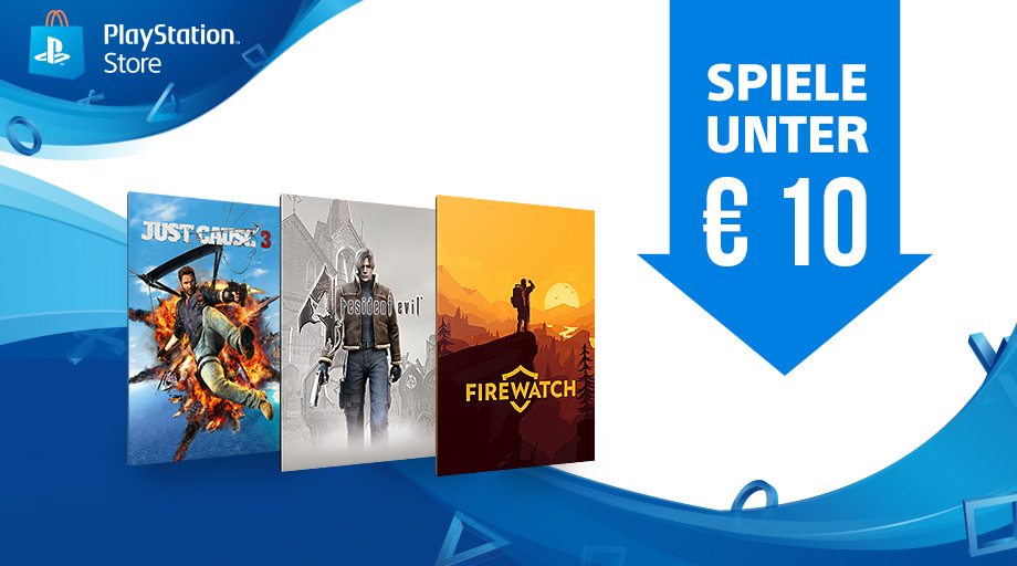 PlayStation Store - Zahlreiche Spiele derzeit für unter 10 Euro