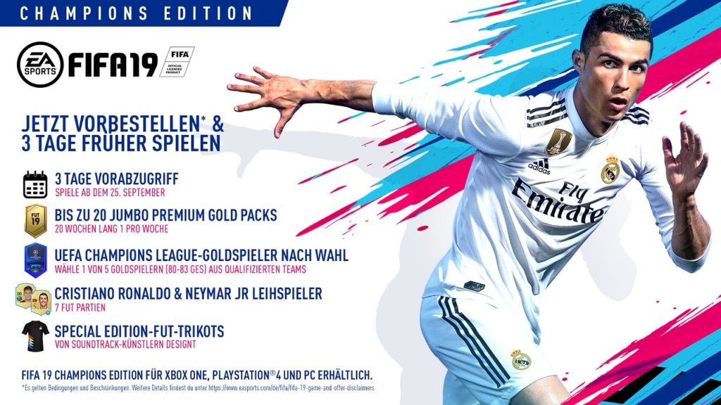 FIFA 19 - Die einzelnen Editionen im Überblick