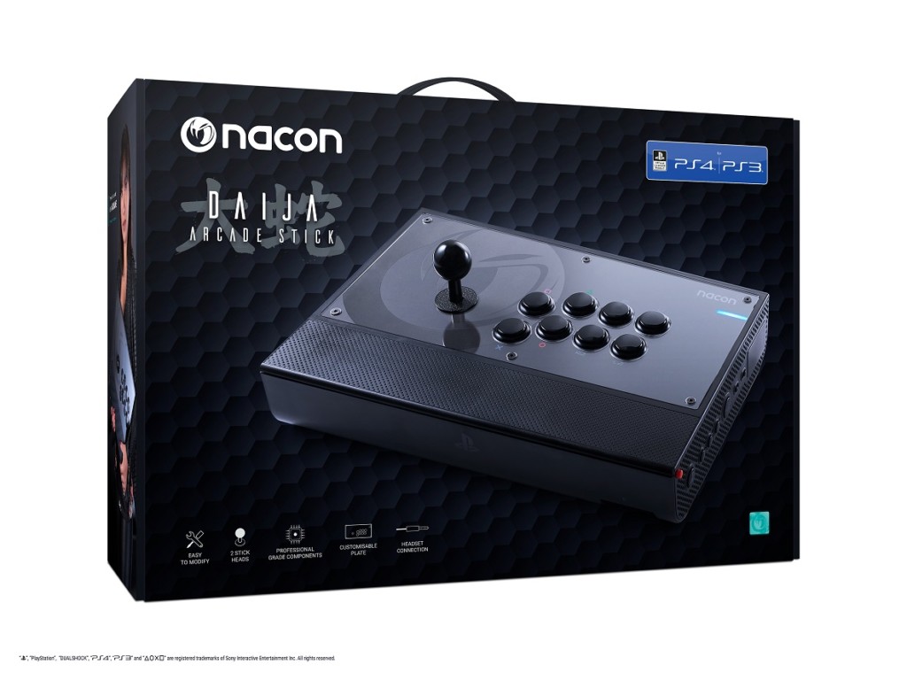 Nacon Daija Arcade Stick - Ab sofort für PS4 erhältlich