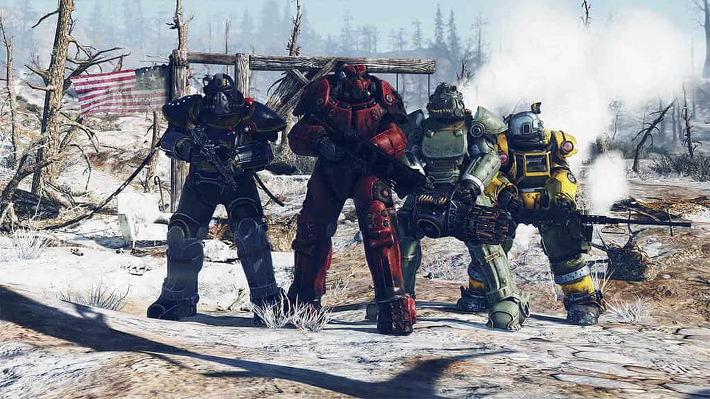 Fallout 76 - Spieler entdecken menschlichen NPC